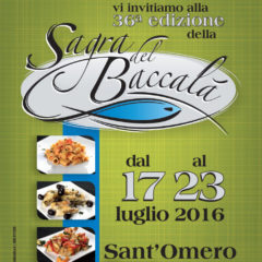 XXXVI Sagra del baccalà di Sant’Omero